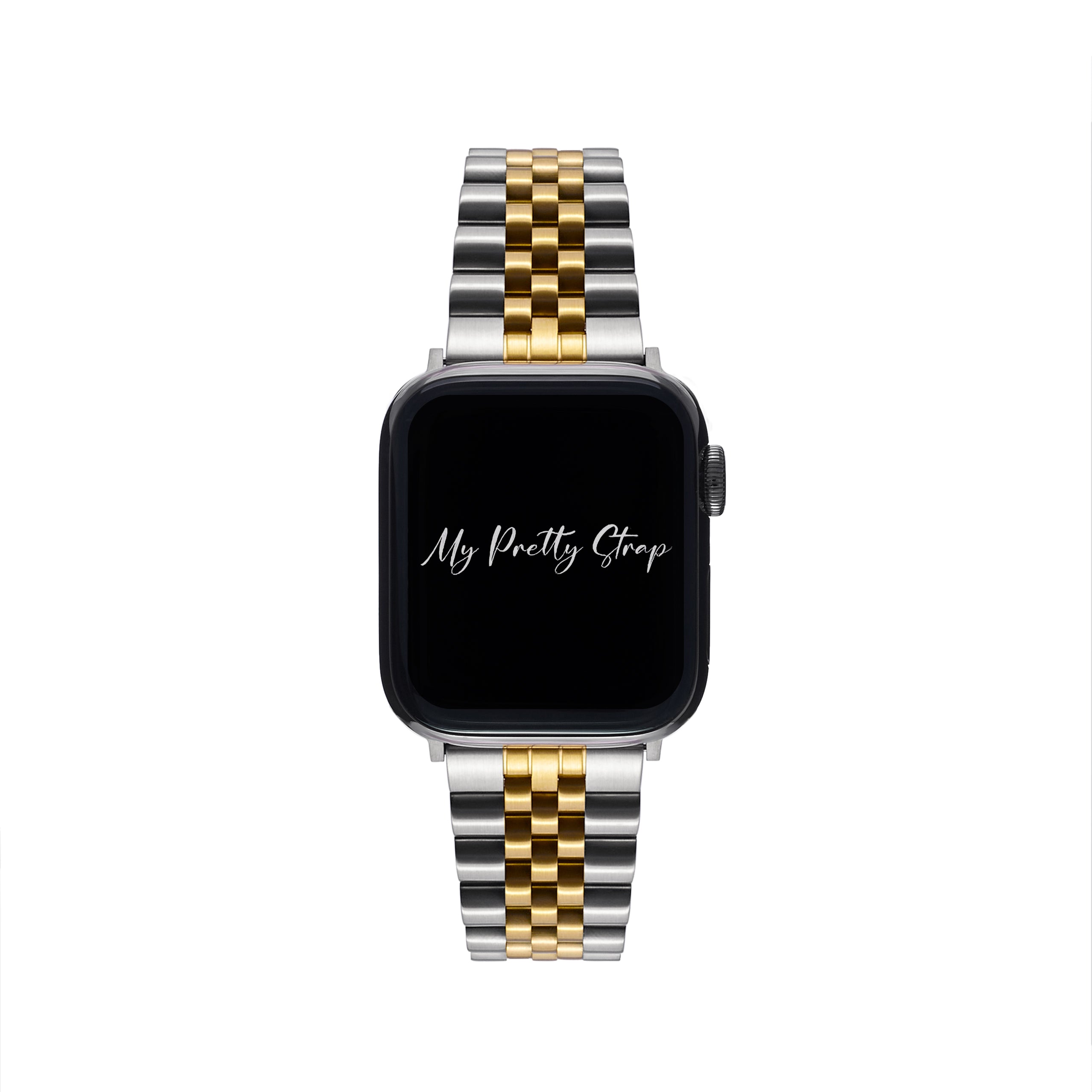 Dalia Apple Watch Strap – Silver and Gold